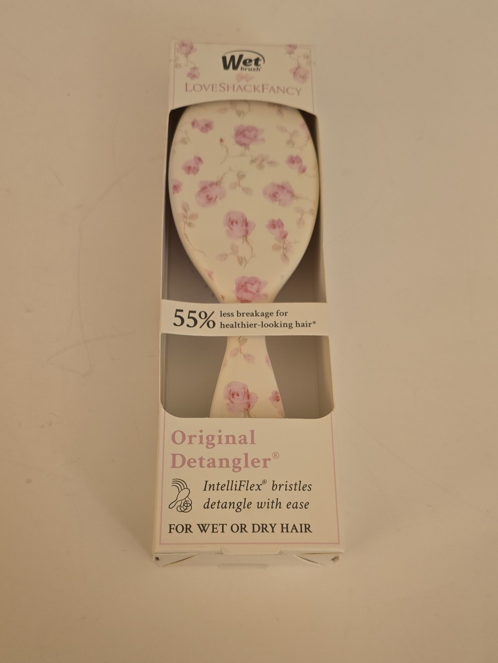 LoveShackFancy x Wet Brush Ribbon Rosa Original Detangler Brush